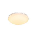 SLV Outdoor LED Wand- und Deckenleuchte LIPSY® 30 DOME, IP44 IK02, bombiert, Ø 30cm, 13.5W 3000/4000K 1600lm, weiß