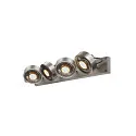 SLV Wand- und Deckenleuchte KALU CW QUAD QPAR111, 4x GU10 max. 75W, kardanisch, alu gebürstet