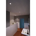SLV LED Outdoor Recessed Downlight PATTA-I round, IP65 IK02, 7.3W 1800-3000K 440lm, dim to warm, white