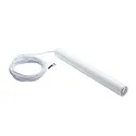 Pendelleuchte FITU PD, E27, Länge 40cm, Pendel 250cm, offenes Kabelende, Weiß