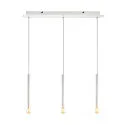 Pendelleuchte FITU PD, E27, Länge 40cm, Pendel 250cm, offenes Kabelende, Schwarz