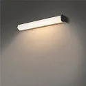 SLV Premium-LED Wandleuchte MARYLIN, IP44, Chrom / Weiß, 120°, Länge 40cm, 10W 3000K 680lm