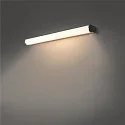 SLV Premium-LED Wandleuchte MARYLIN, IP44, Chrom / Weiß, 120°, Länge 60cm, 15W 3000K 1000lm
