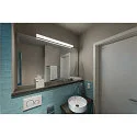 SLV Premium-LED Wandleuchte MARYLIN, IP44, Chrom / Weiß, 120°, Länge 90cm, 21W 3000K 1400lm