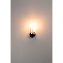 SLV Wandleuchte WL 105 Badleuchte/Spiegelleuchte, Doppelglas, 1x E14, IP44, chrom