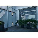 SLV LED Outdoor Wandleuchte VILUA I WL, IP54, 16W 3000K 405lm 100°, Anthrazit