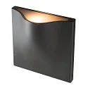 LED Outdoor Wandleuchte VILUA II WL, IP54, 16W 3000K 810lm 100°, Anthrazit