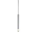 SLV Pendelleuchte FITU PD, 500cm Pendel, E27 max. 60W, Alu gebürstet