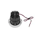 SLV LED Deckeneinbauleuchte HORN MAGNA, 7.7W 3000K,, 470lm 25°, Weiß