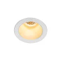 SLV LED Deckeneinbauleuchte HORN MAGNA, 7.7W 3000K,, 470lm 25°, Weiß