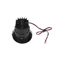 SLV LED Deckeneinbauleuchte HORN MAGNA, 7.7W 3000K,, 400lm 25°, Schwarz / Gold