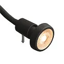 SLV Wandleuchte DIO FLEX PLATE QPAR51 WL, GU10 max. 50W, Schwarz