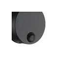 SLV Wandleuchte DIO FLEX PLATE QPAR51 WL, GU10 max. 50W, Schwarz