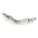 Flex-Verbinder für 3-Phasen Aufbau-Stromschiene S-TRACK PHASE & DALI - verstellbar 30°-330°, DALI steuerbar, Erde links