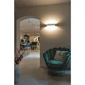 SLV LED Wandleuchte LOGS IN L, Up/Down, indirekt, CRi >90, TRIAC dimmbar, 18W 3000K 1600lm, alu / weiß
