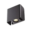 LED Außenwandleuchte MANA OUT, 12W, 60°, 3000K, 325lm, IP65, dimmbar, anthrazit