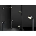 SLV LED Außenstrahler ESKINA SPOT SENSOR CCT, IP54 IK02, 14.5W 3000/4000K 95°, verstellbar, dimmbar, anthrazit, mit Sensor