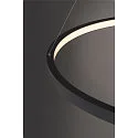 LED Pendelleuchte ONE 80 DALI, 32W, 3000/4000K, 2140lm, DALI dimmbar, schwarz