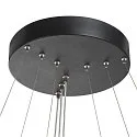 SLV LED Pendelleuchte ONE TRIPLE DALI, 65W 3000/4000K 3900/4200lm, DALI dimmbar, Schwarz