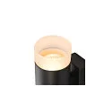 SLV Wandleuchte ASTINA UP/DOWN, Zylindrisch, 2x GU10 QPAR51, schwarz