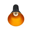 SLV Pendelleuchte PHELIA 130 PD, Ø 13cm, E27 max. 23W, Schwarz / Gold