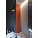 SLV Pendelleuchte PHELIA 130 PD, Ø 13cm, E27 max. 23W, Schwarz / Gold
