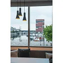 SLV Pendelleuchte PHELIA 130 PD, Ø 13cm, E27 max. 23W, Schwarz / Gold