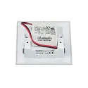 SLV LED Treppenleuchte / Wandeinbauleuchte MOBALA, IP20, Asymmetrisch, 230V/24V, 1.3W 3000K 14lm, weiß
