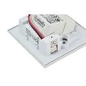SLV LED Treppenleuchte / Wandeinbauleuchte MOBALA, IP20, Asymmetrisch, 230V/24V, 1.3W 3000K 14lm, weiß