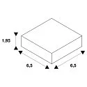 SLV SLV VALETO® Fernbedienung zur Steuerung von CCT und RGBW Funktionen, IP20, weiß