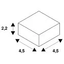 SLV SLV VALETO® Push switch module for dimming, IP20