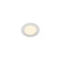 LED Ceiling recessed luminaire SENSER 12 LED, round, 470lm, IP20, white, 3000K