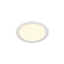 LED Ceiling recessed luminaire SENSER 24 LED, round, 1200lm, IP20, white, 3000K