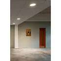 LED Deckeneinbauleuchte SENSER 24 DL, rund, 12,5W, 1200lm, IP20, weiß, 3000K