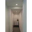 SLV LED Ceiling recessed luminaire SENSER 12 LED, square, 440lm, IP20, white, 3000K