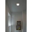 LED Ceiling recessed luminaire SENSER 18 LED, square, 820lm, IP20, white, 3000K