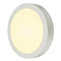 SLV LED Wand-/Deckenleuchte SENSER 24 CW, rund, 15W, IP20, weiß, 15W 3000K