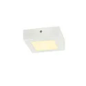 SLV LED Wand-/Deckenleuchte SENSER 12 CW, eckig, IP20, weiß, 8.2W 3000K