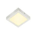 LED Wand-/Deckenleuchte SENSER 18 CW, eckig, 880lm, IP20, weiß, 12W 3000K