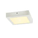 LED Wall / Ceiling luminaire SENSER 18 CW, square, 880lm, IP20, white, 12W, 3000K