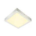 LED Wand-/Deckenleuchte SENSER 24 CW, eckig, 15W, 1200lm, IP20, weiß, 15W 3000K