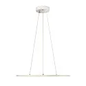 SLV LED Pendant luminaire PANEL 60 DALI LED, round, 42W, 110°, 4000K, 3350lm, white