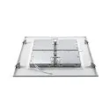 LED Deckeneinbauleuchte LED PAVONO 600x600, 100°, UGR 16, weiß, 3000K, 3200lm