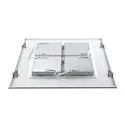 LED Ceiling recessed luminaire LED PAVONO 620x620, 100°, UGR 16, white, 3000K, 3200lm