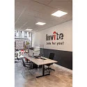 LED Rasterdecken-Einbauleuchte LED PANEL 600x600, 59.5 x 59.5cm, UGR90, weiß, 35W 3000K 4000lm 120°