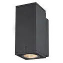 Premium-LED Outdoor Wall luminaire ENOLA SQUARE SINGLE CCT, IP65 IK02, S-size, 6W 3000 / 4000K 390 / 450lm 30°, CRi>90