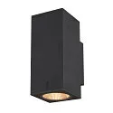 Premium-LED Outdoor Wandleuchte ENOLA SQUARE UP/DOWN CCT, IP65 IK02, Größe M, 19W 3000/4000K 1480/1680lm 38°, CRi>90