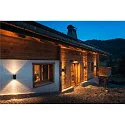 SLV Premium-LED Outdoor Wandleuchte ENOLA SQUARE UP/DOWN CCT, IP65 IK02, Größe M, 19W 3000/4000K 1480/1680lm 38°, CRi>90