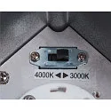 SLV Premium-LED Outdoor Deckenleuchte ENOLA SQUARE CCT, IP65 IK02, Größe S, 9W 3000/4000K 510/580lm 38°, CRi>90, Anthrazit