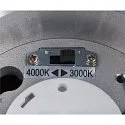 Premium-LED Outdoor Deckenleuchte ENOLA ROUND CCT, IP65 IK02, Größe S, 9W 3000/4000K 510/580lm 38, CRi>90, Anthrazit